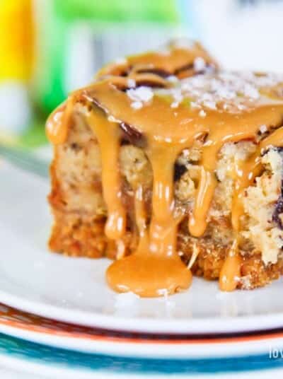 Caramel Cheesecake Bars