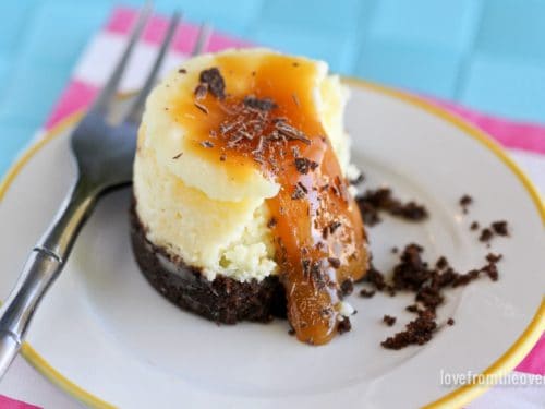 cheesecake minis love from