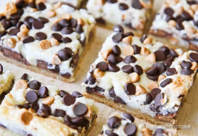 Peanut Butter Cheesecake Bars Recipe