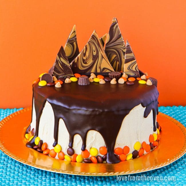 Peanut Butter Chocolate Cake