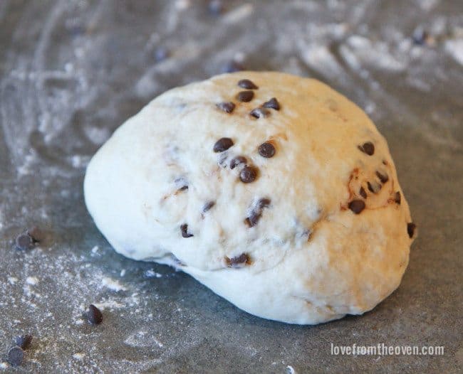 Chocolate Chip Pizza Dough