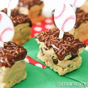 Cookie Dough Crispy Treats