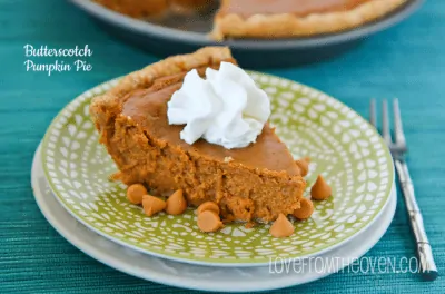 Butterscotch Pie Pie Pumpkin