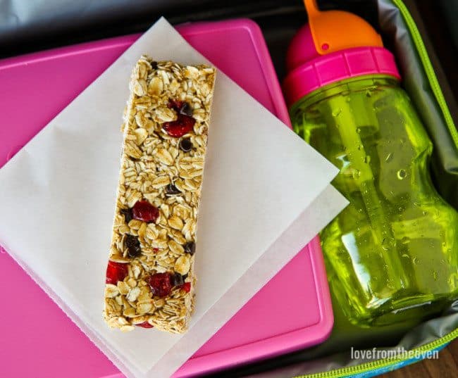 Easy Granola Bar Recipe