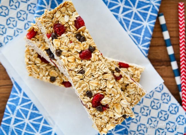 Easy Homemade Granola Bars