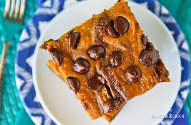 Pumpkin Brownies