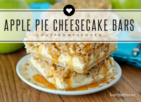 Recipe for apple cheesecake.