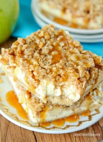 Apple Pie Cheesecake Bars