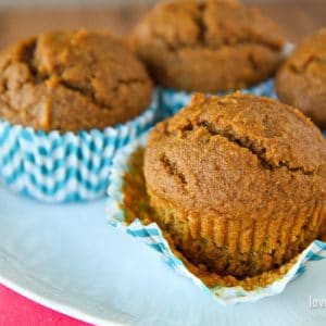 Biscoff Pumpkin Muffins