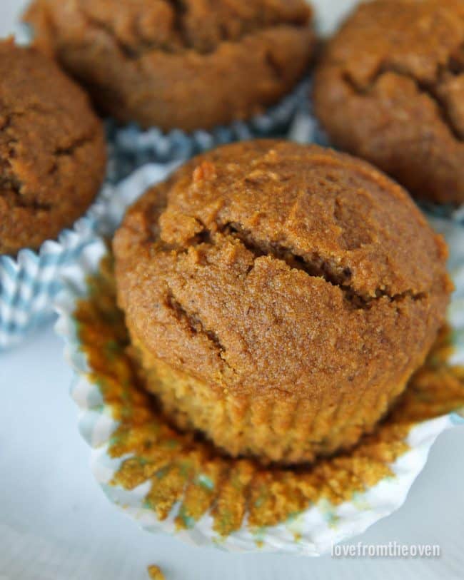 Biscoff Pumpkin Muffins