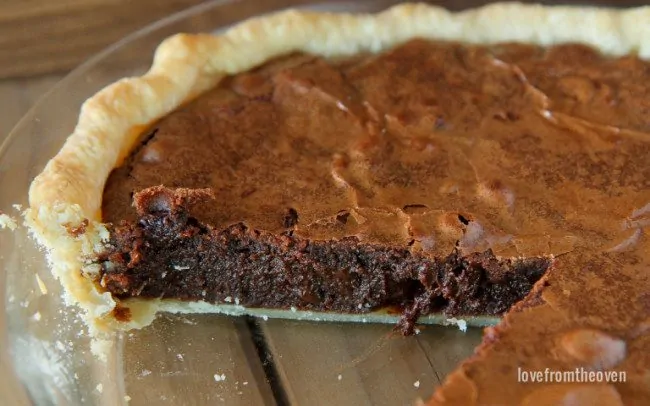 Easy Brownie Pie #chocolateforjoan-3