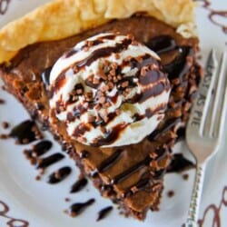 Easy Brownie Pie