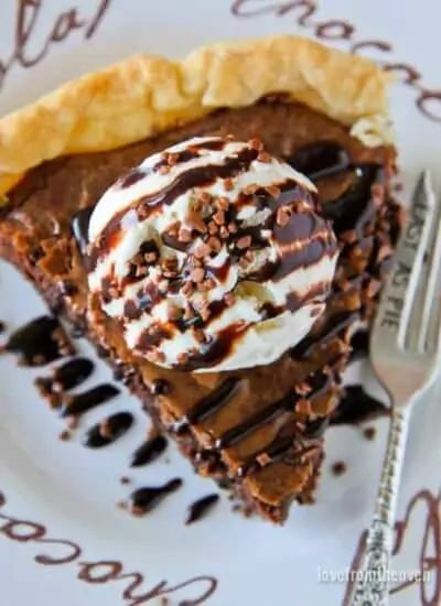 Easy Brownie Pie