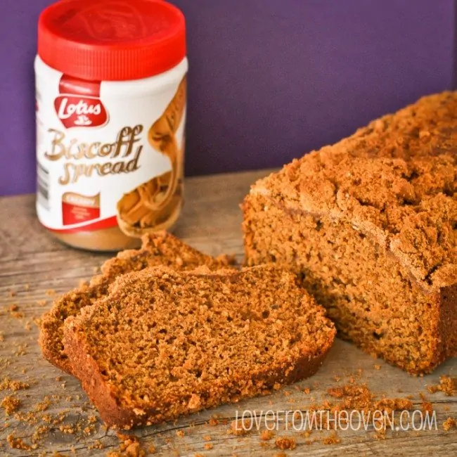 Biscoff Pumpkin Bread