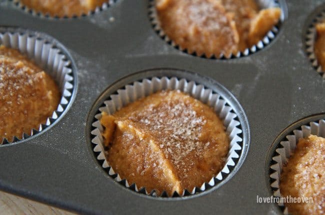 Muffins Made With Sweet Poatoes 