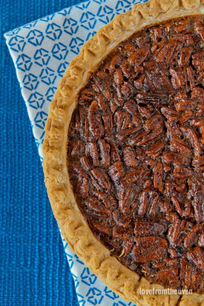 Pecan Pie Made With Agave