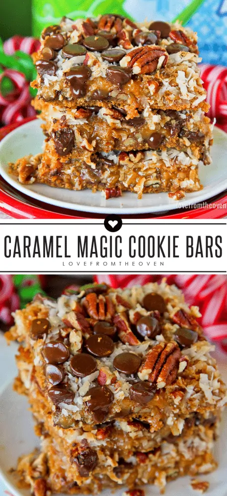 Caramel Magic Cookie Bars