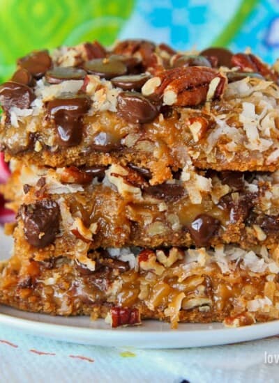 Caramel Magic Cookie Bars