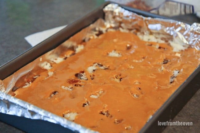 Magic Cookie Bars With Caramel