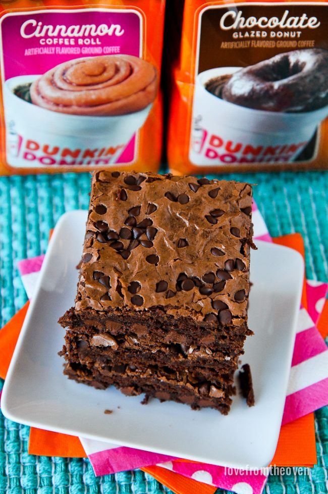 Dunkin Donuts Coffee Brownies