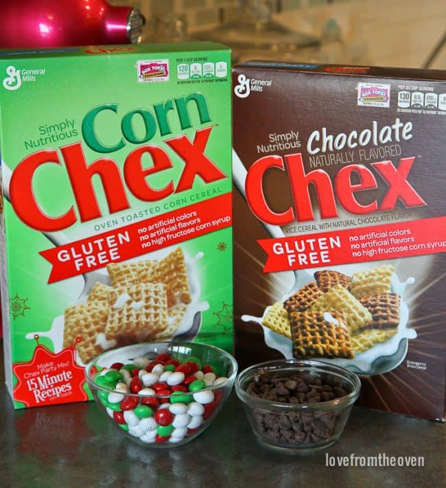 Mint Chocolate Chex Mix