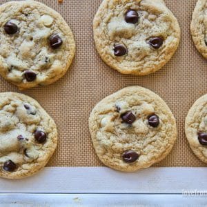 Dark And White Chocolate Chip Cookies