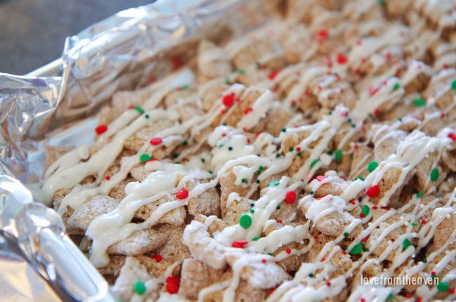 Sugar cookie chex mix