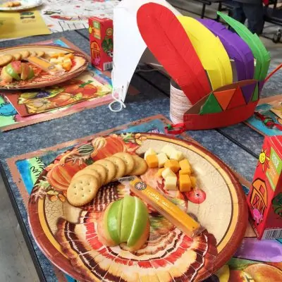 Kindergarten Thanksgiving Feast