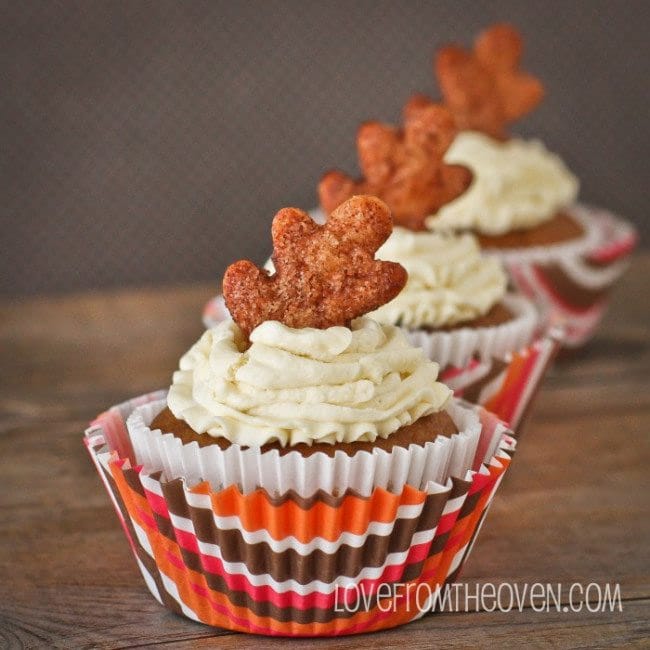 Pumpkin Pie Cupcakes