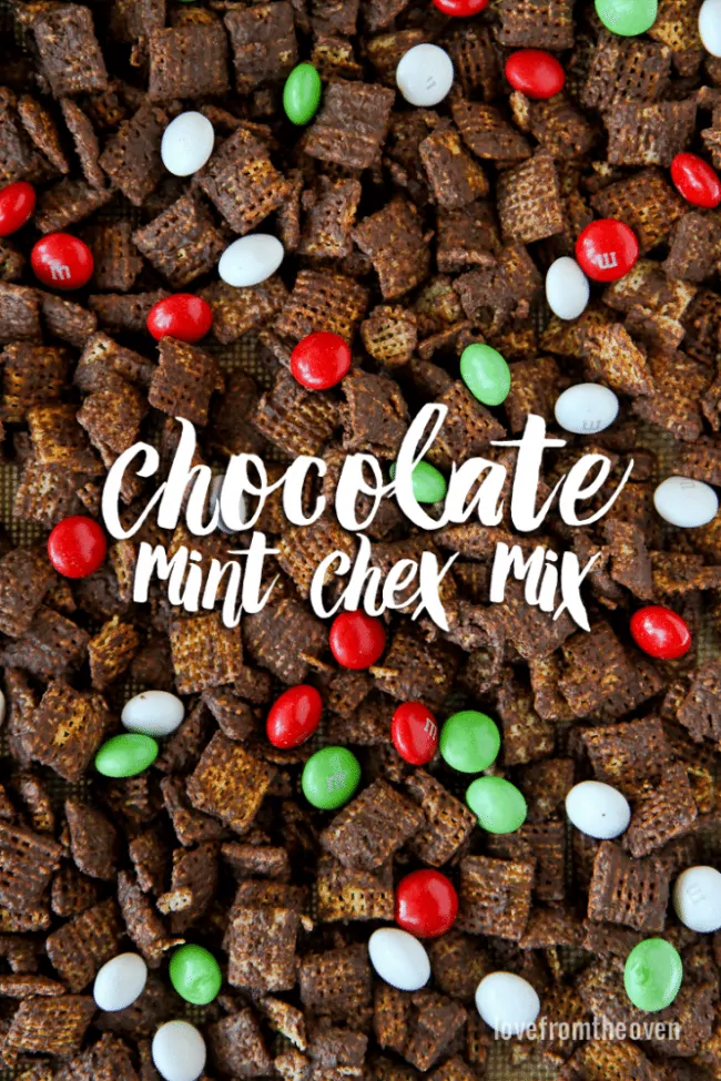Chocolate Mint Chex Mix Recipe