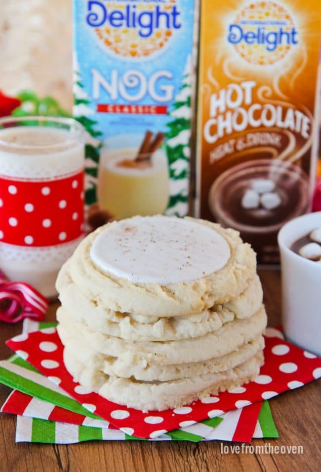 Egg Nog Cookies