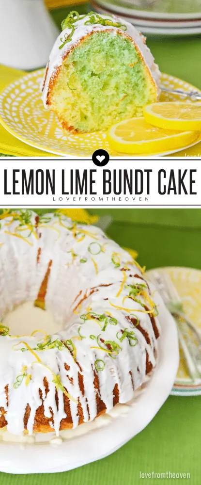 Lemon Lime Bundt Cake