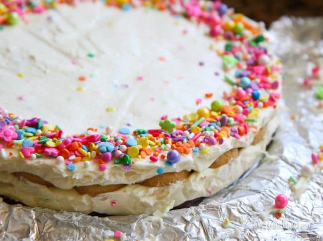 No Bake Party Cake