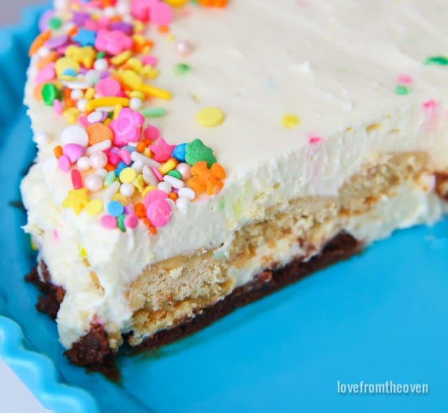 Icebox Cookie Cake