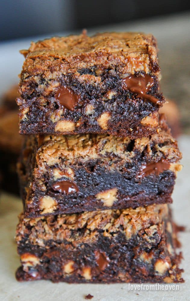 Peanut Butter Brownies