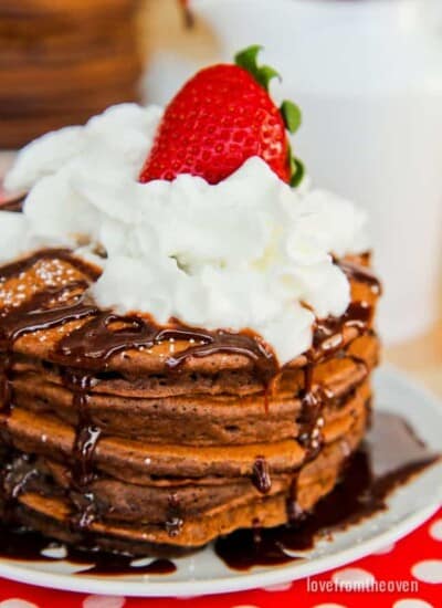 Easy Chocolate Pancakes