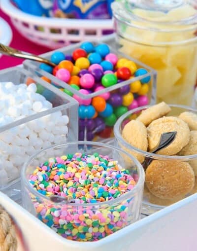 DIY Ice Cream Sundae Bar