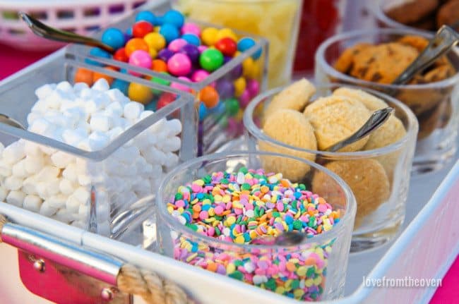 DIY Ice Cream Sundaes