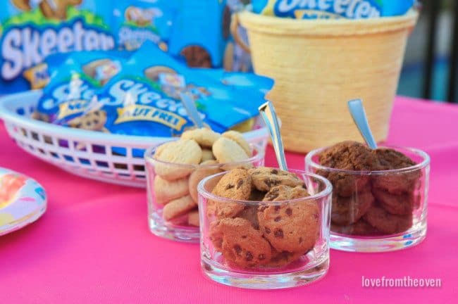 Setting Up An Ice Cream Sundae Bar