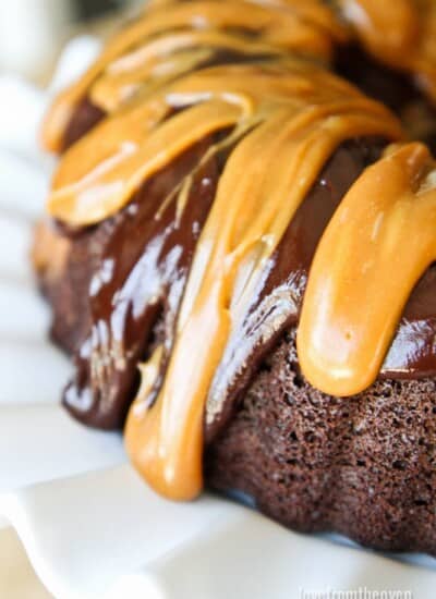 Chocolate and Peanut Butter Cake