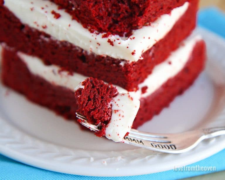 Red Velvet Cookie Bars