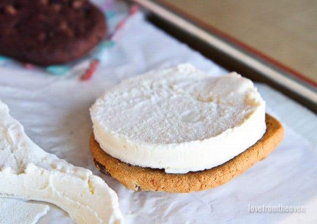 Homemade Ice Cream Sandwiches