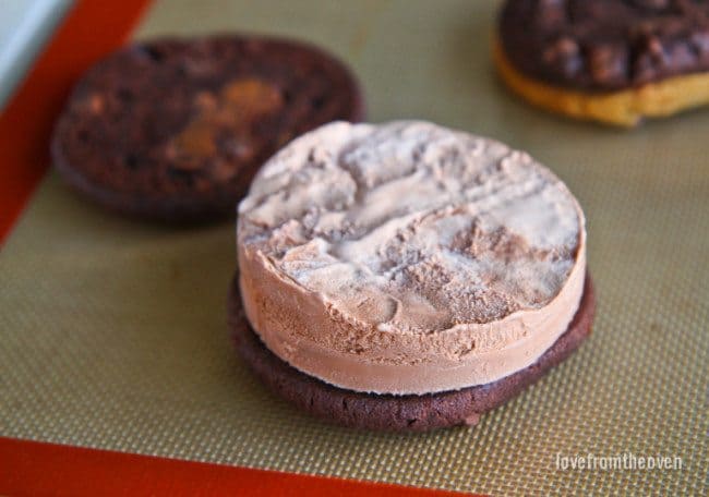 Chocolate Ice Cream Sandwich