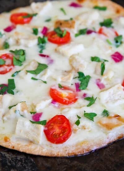 Chicken Tortilla Pizza