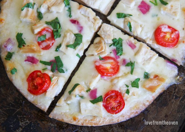 Easy White Pizza