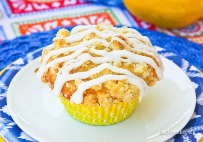 Lemon Crumb Muffins