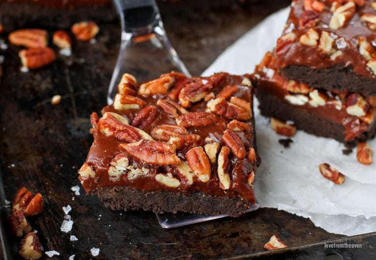 Salted Chocolate Caramel Bars
