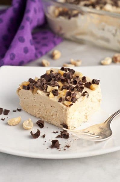 Creamy Peanut Butter Mousse at Wishes And Dishes