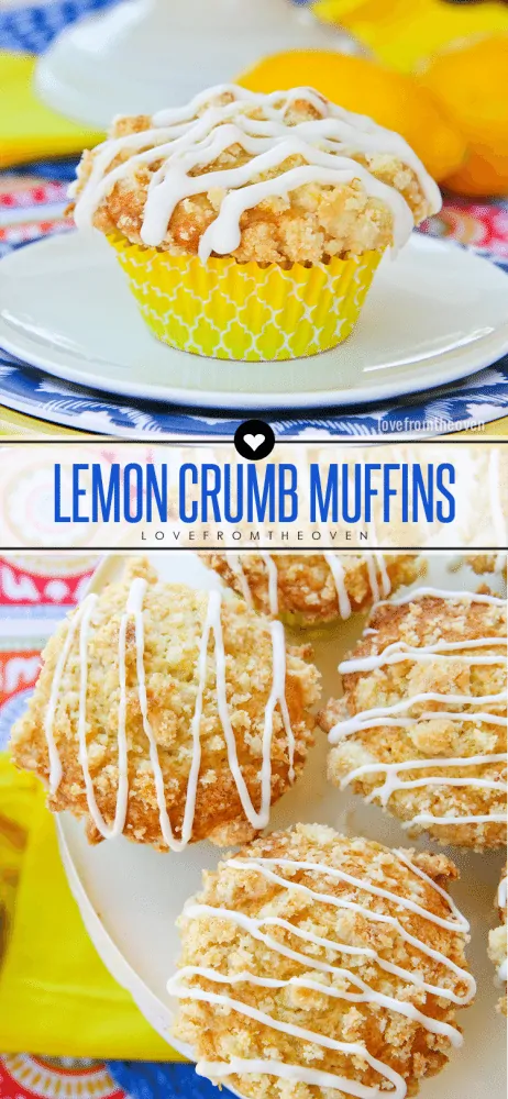 Lemon Crumb Muffin Recipe