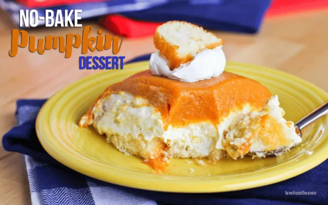 No-Bake Pumpkin Dessert Recipe